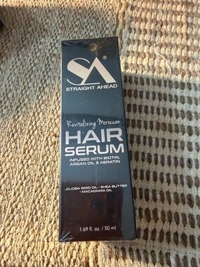 Aura Black Hair Serum - Heat Protectant